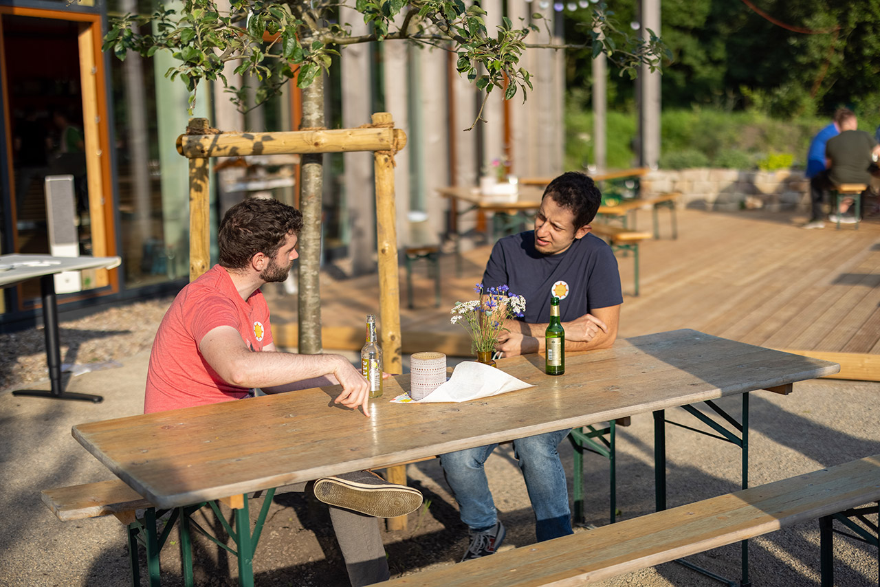 Exchange in the fresh air