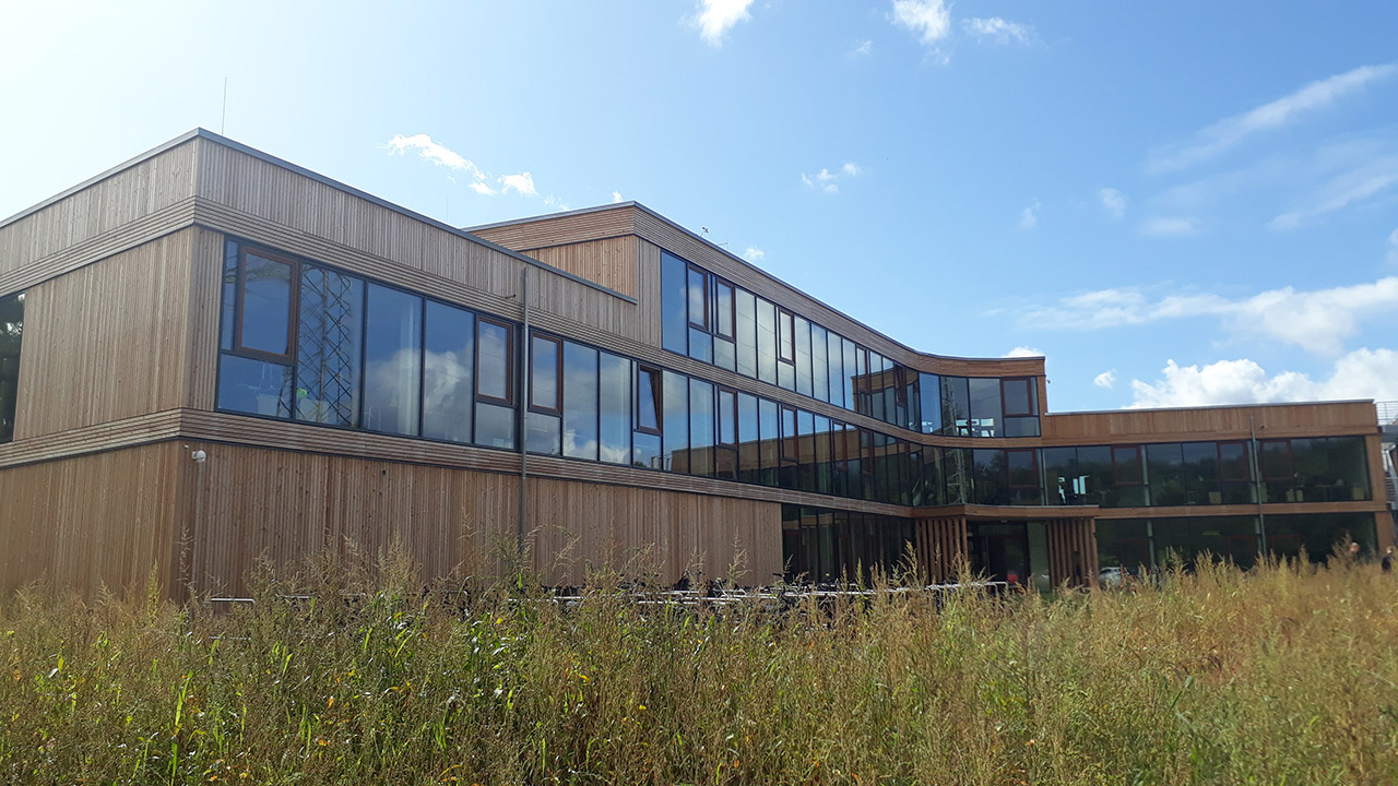 A workplace in the green